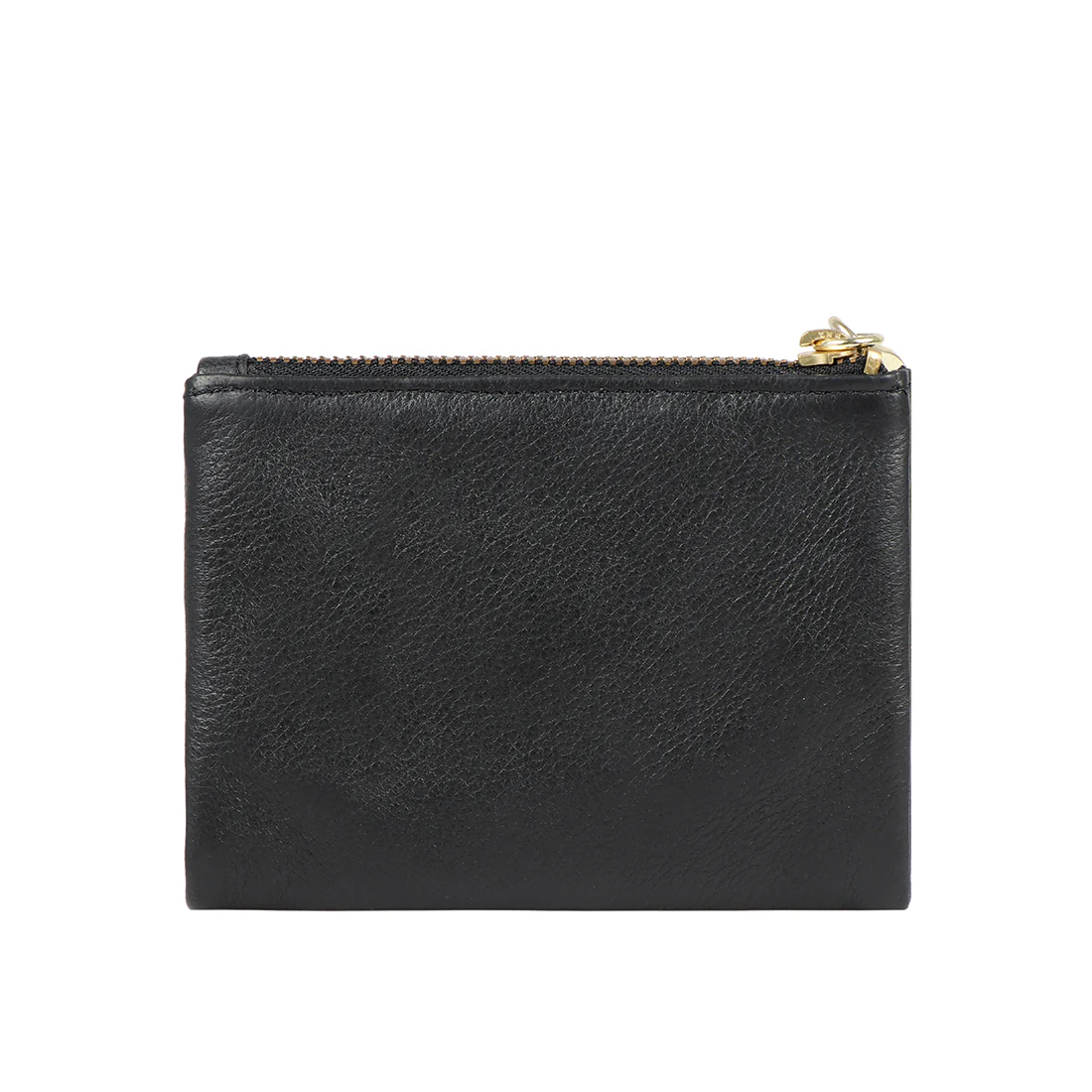 Rennes Black Leather Trifold Wallet - Image 6