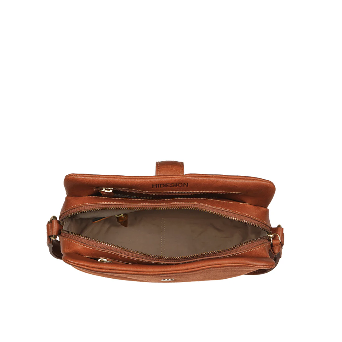 Resort 01 Tan Leather Crossbody - Image 6