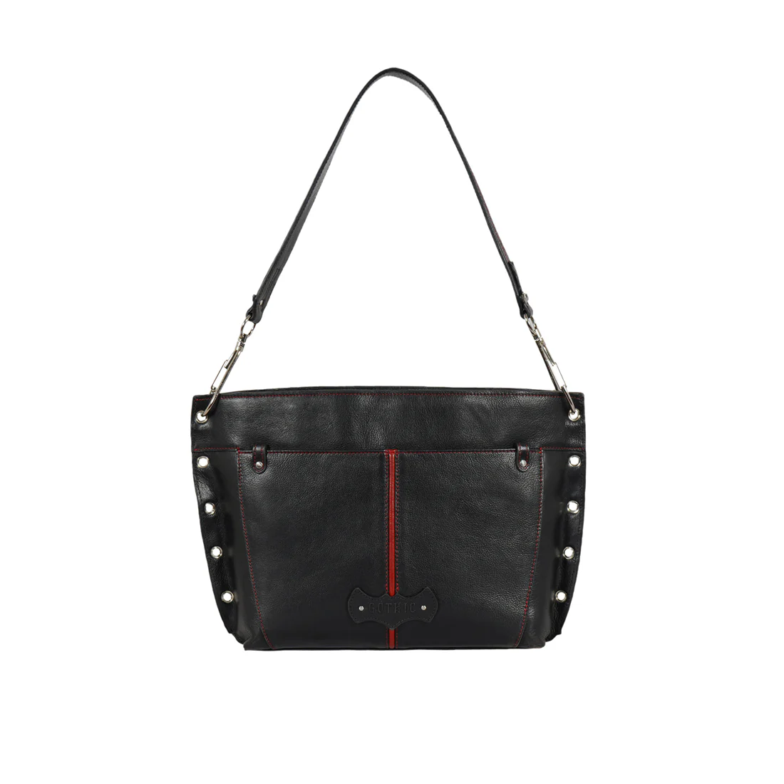 Rin Rin - 03 Black Leather Tote Bag - Image 4