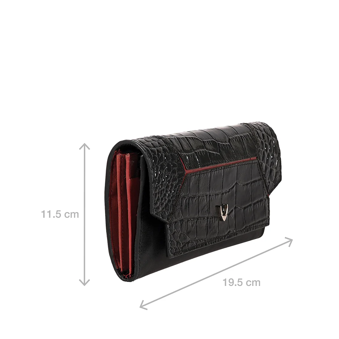 Rin Rin W2 Black Leather Bi-Fold Wallet - Image 3