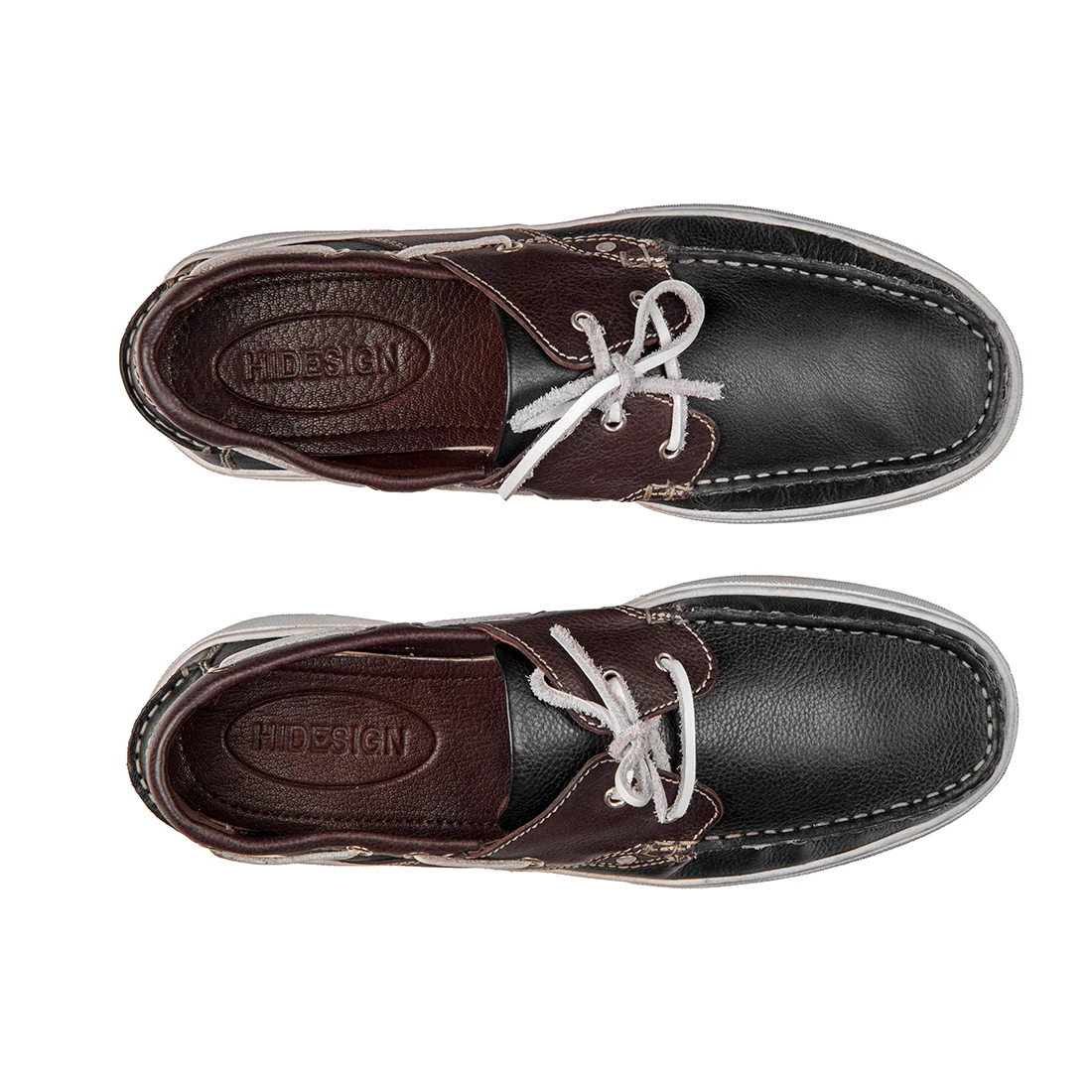 Rio Men's Black Leather Slip On - Image 4
