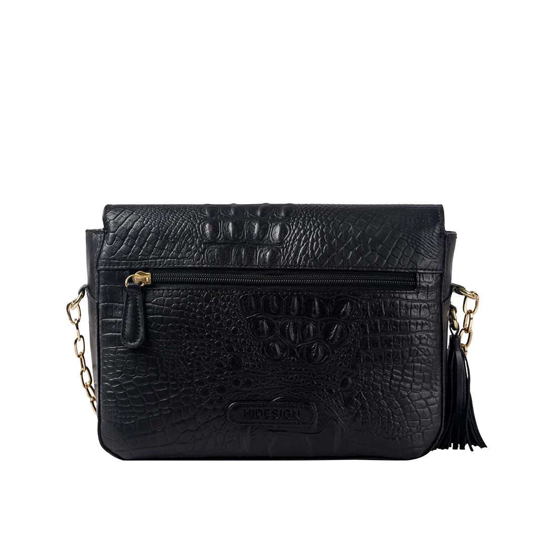 Rive Gauche 01 Black Leather Sling Bag - Image 3