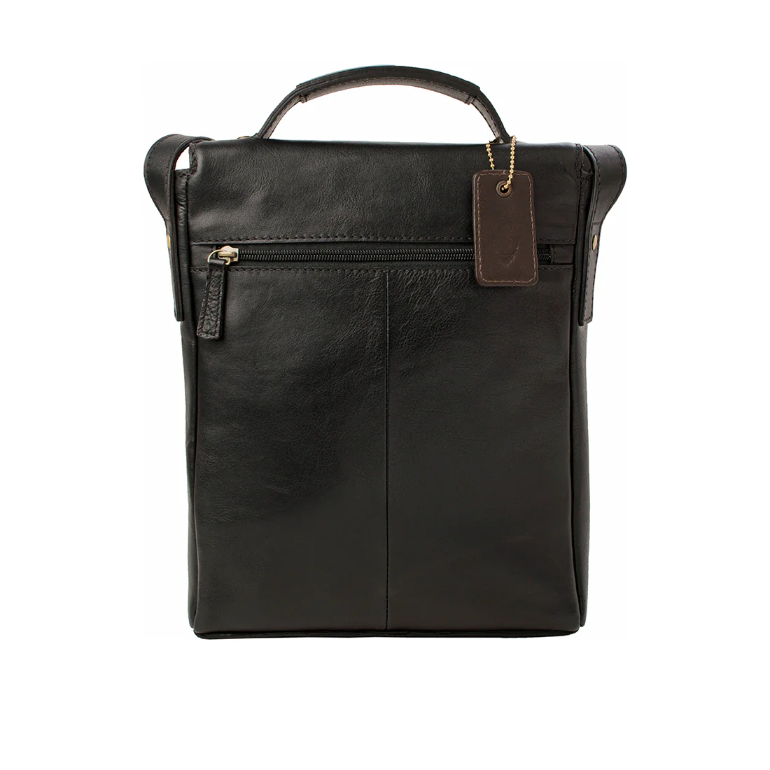 Roadster 01 Black Leather Crossbody - Image 3