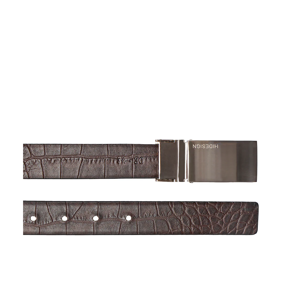 Robert 03 Men's Black Reversible Leather Belt - Image 6