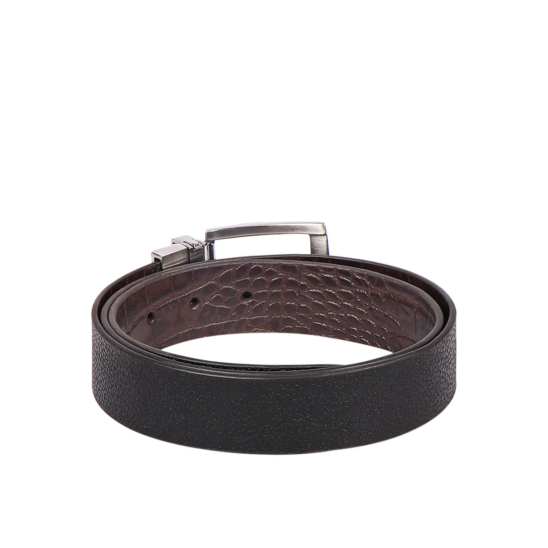 Rocky 02 Men's Brown Reversible Leather Belt - Image 4