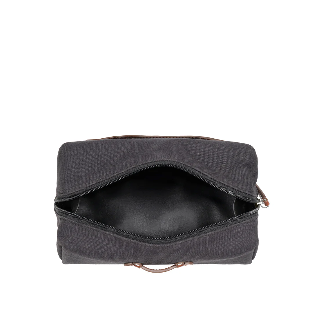 Rover 02 Black Leather Trolley Bag - Image 10