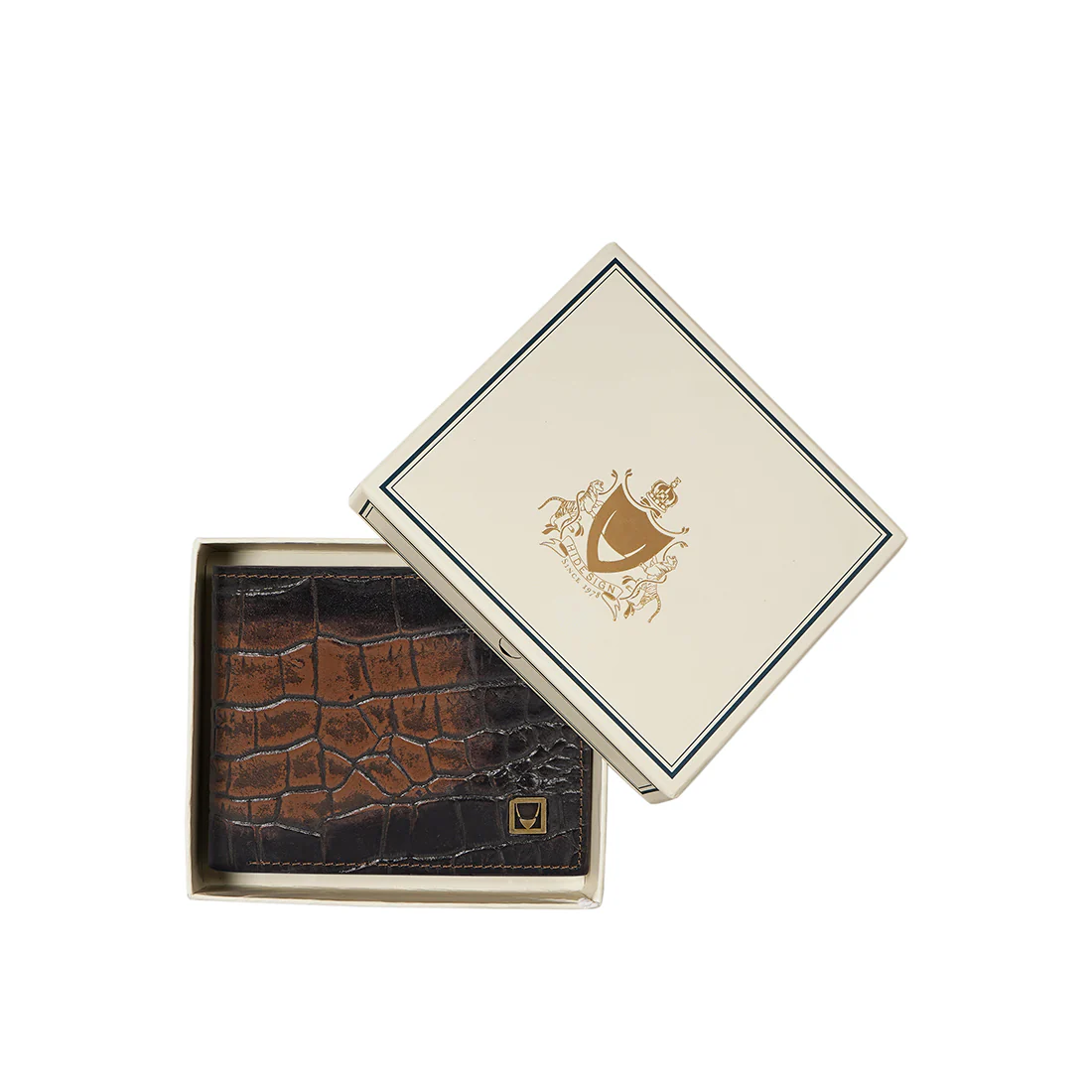Rover W2 Tan Leather Bi-Fold Wallet - Image 9