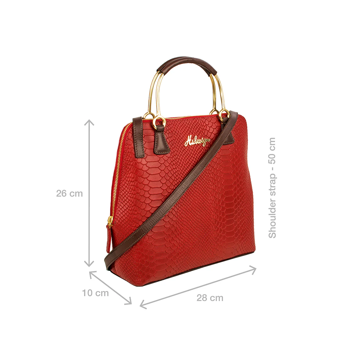 Royale 02 Marsala Leather Satchel - Image 3