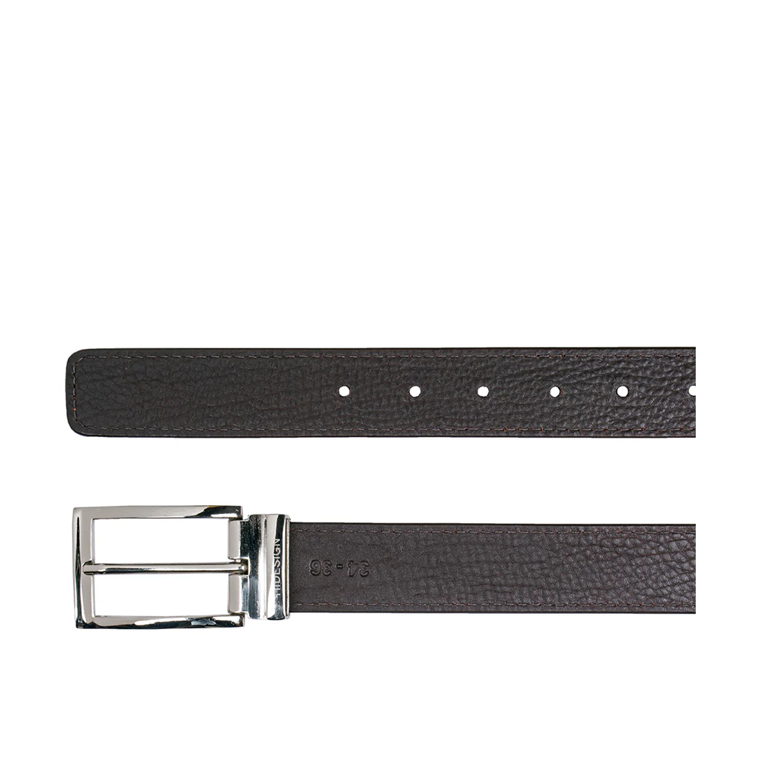 Ryan Men's Tan Reversible Leather Belt - Image 3