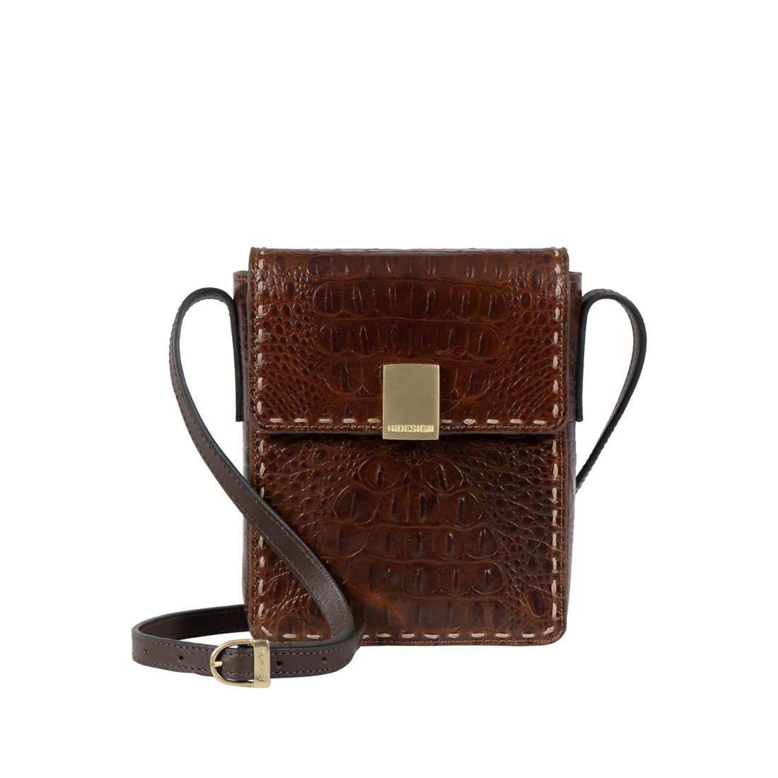 Sabrina 02 Brown Leather Crossbody - Image 3