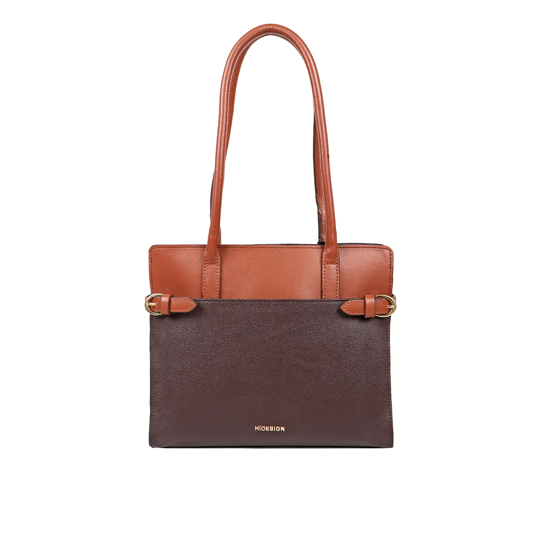 Salta 02 Brown Leather Tote Bag