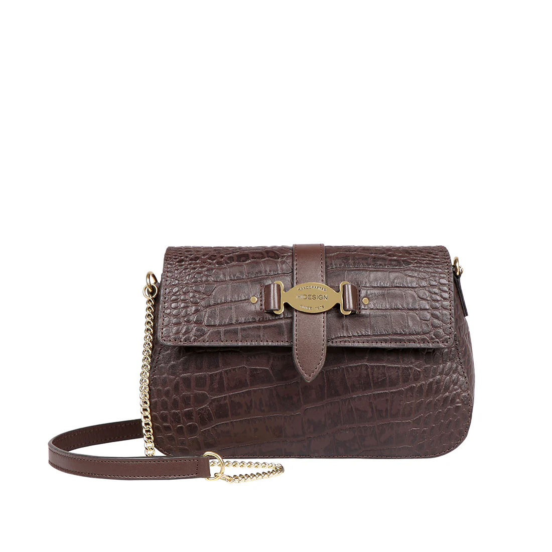 Santiago 01 Brown Leather Sling Bag
