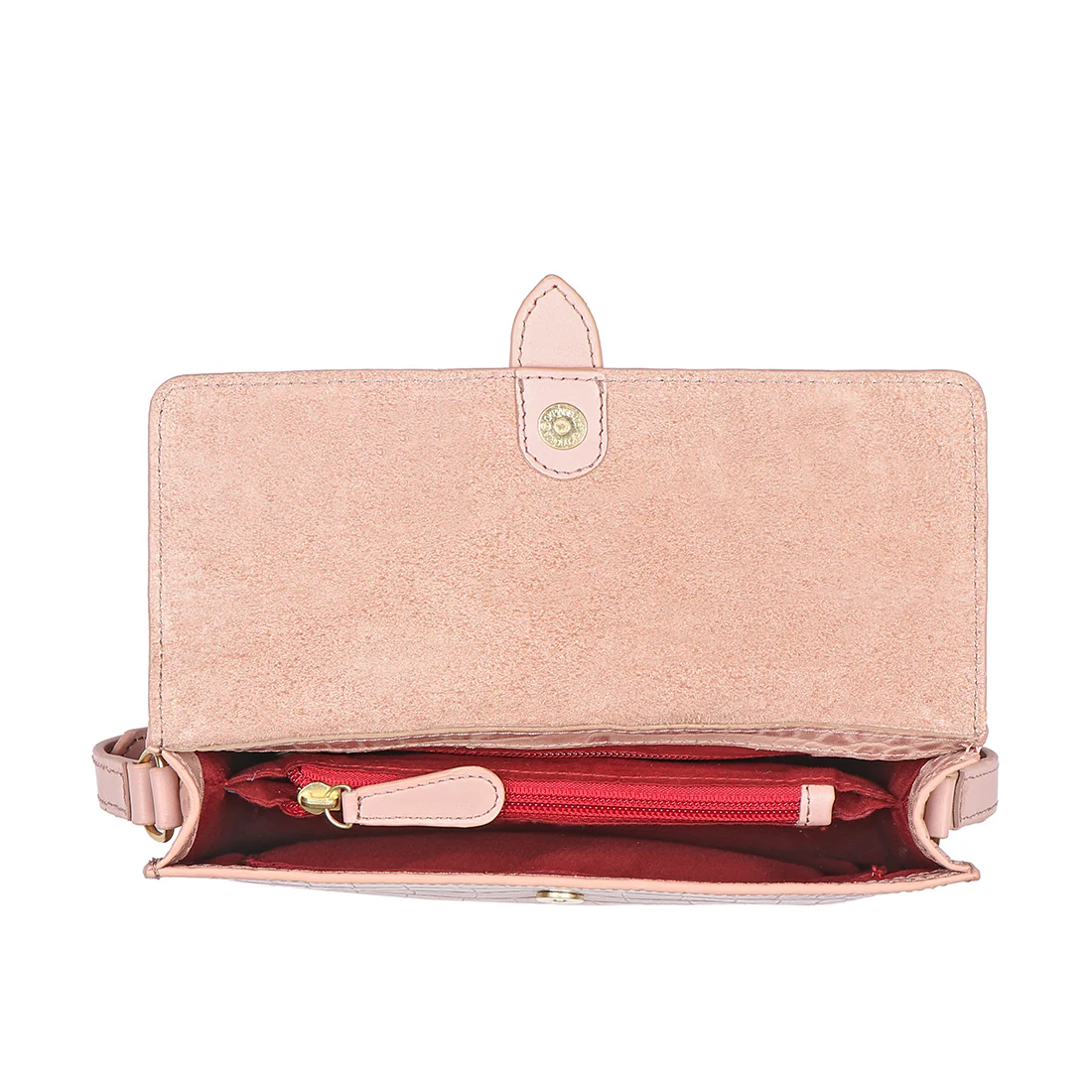 Santiago 05 Pink Leather Baguette - Image 6