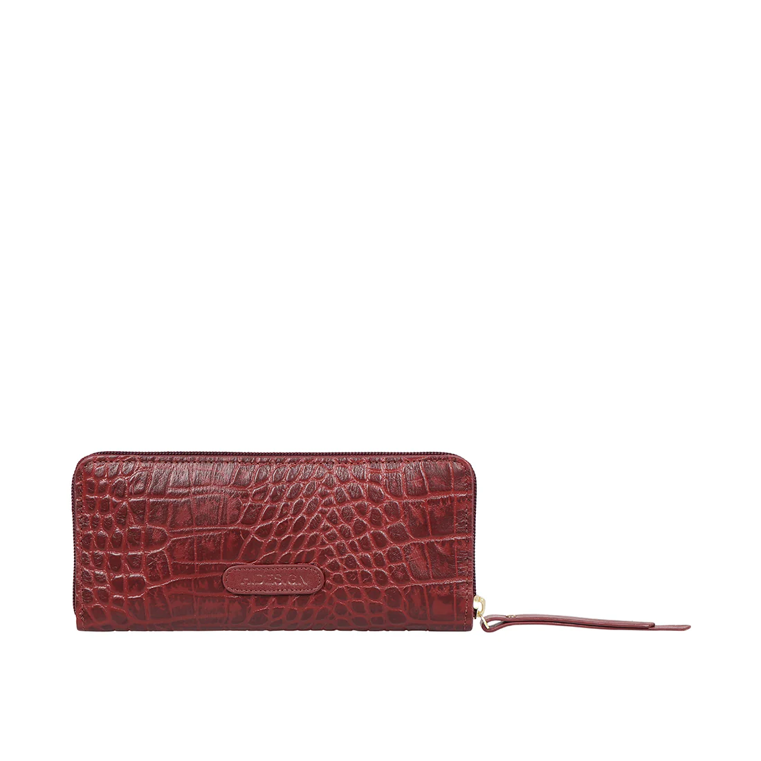 Santiago W1 Marsala Leather Zip Around Wallet - Image 4