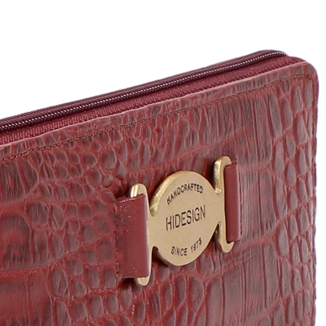 Santiago W1 Marsala Leather Zip Around Wallet - Image 5