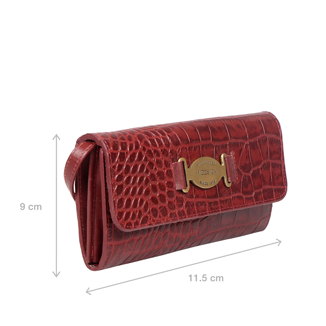 Santiago W2 Marsala Leather Zip Around Wallet - Image 2