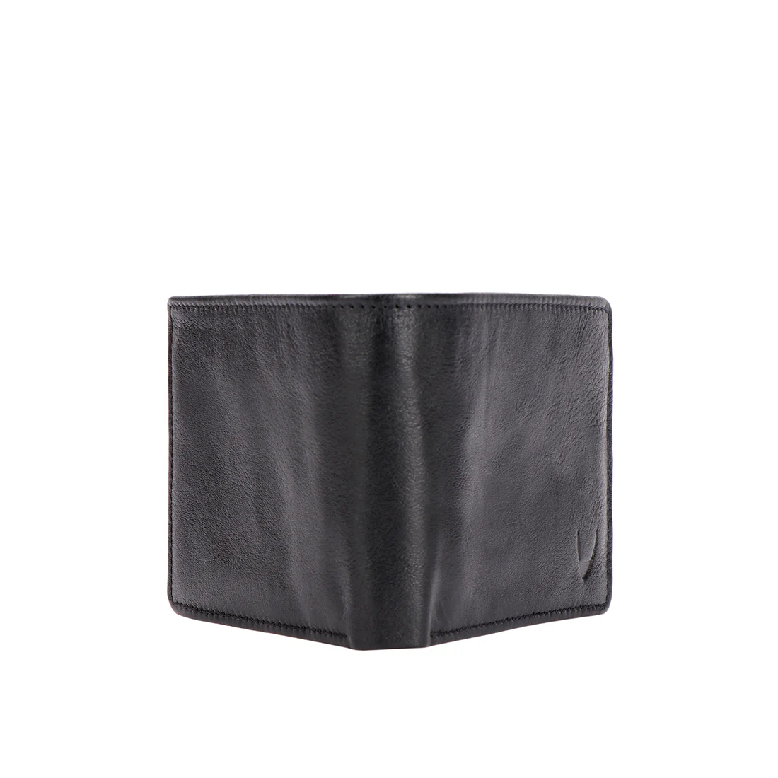 Sb 007 Black Leather Bi-Fold Wallet - Image 3