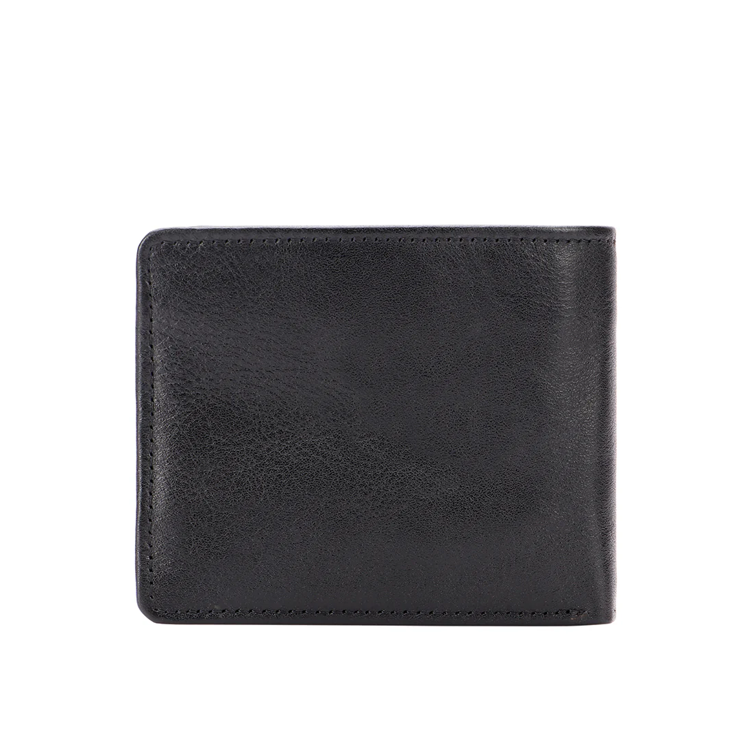 Sb 007 Black Leather Bi-Fold Wallet - Image 4