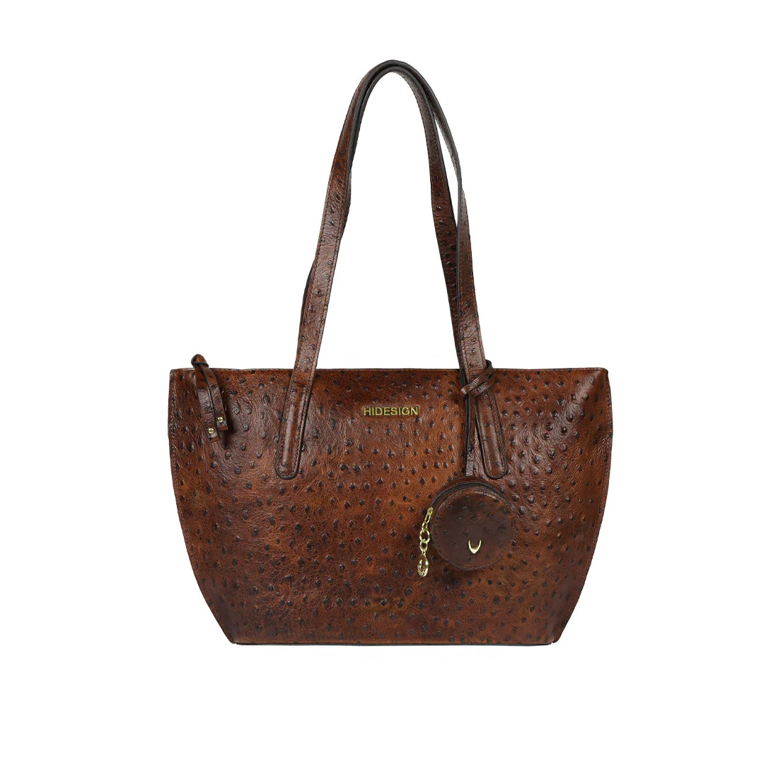 Scala 04 Brown Leather Tote Bag - Image 2