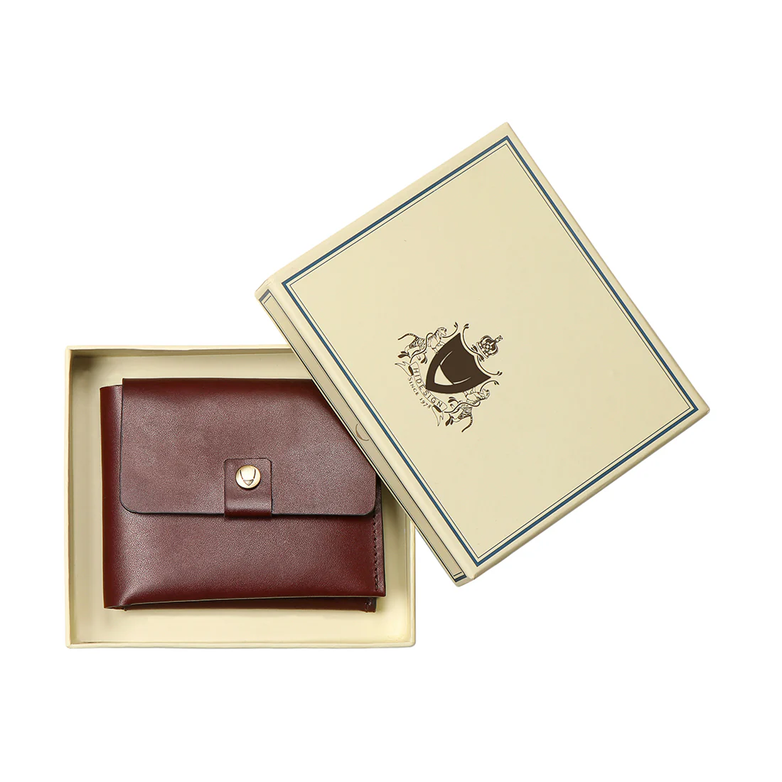Scooter W5 Brown Leather Bi-Fold Wallet - Image 8