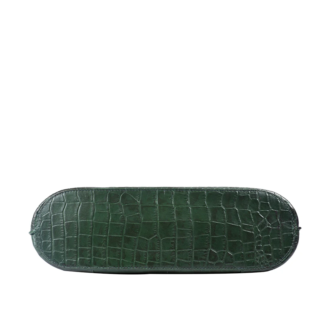 Scorpio 02 Sb Green Leather Tote Bag - Image 4