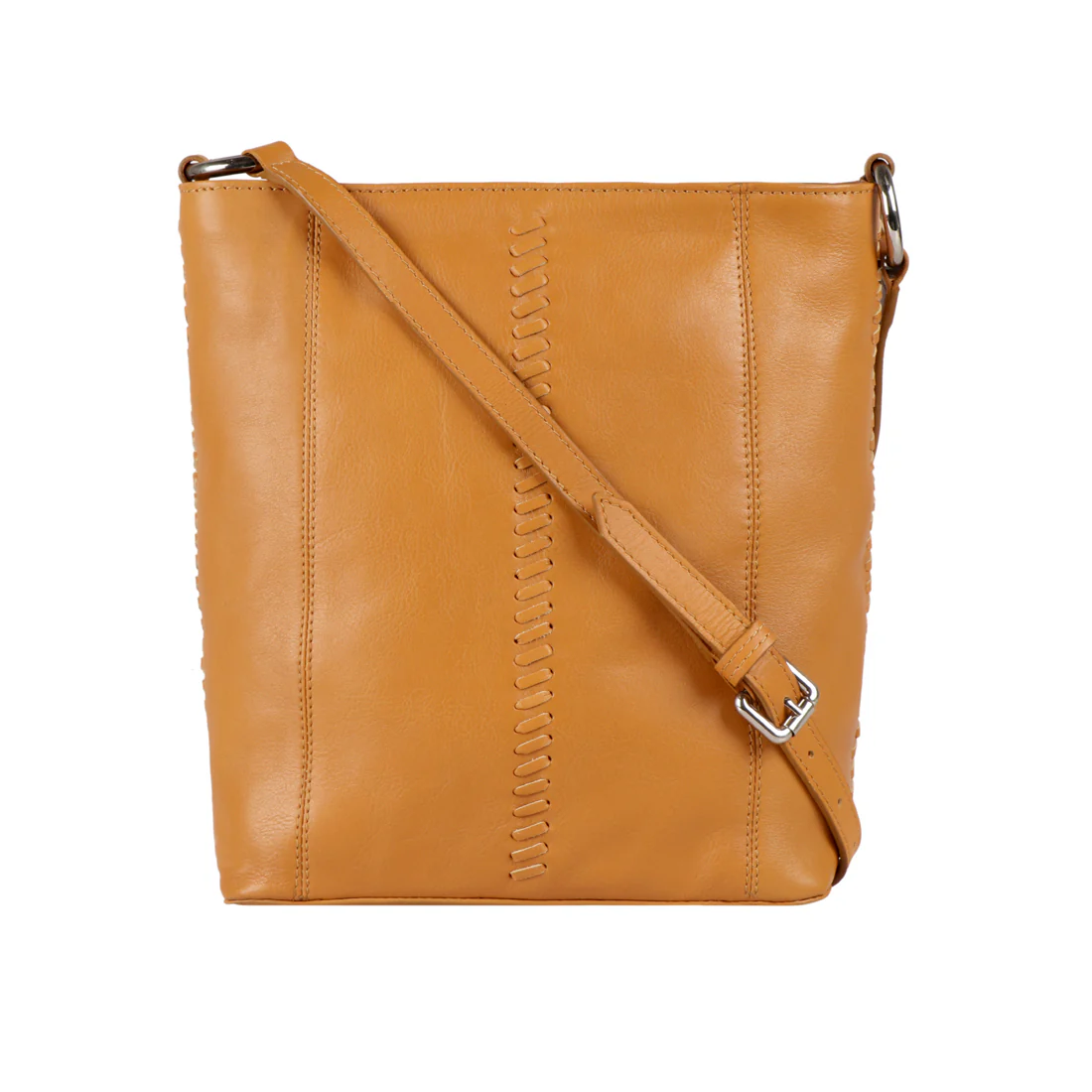Sebbie 01 Brown Leather Crossbody