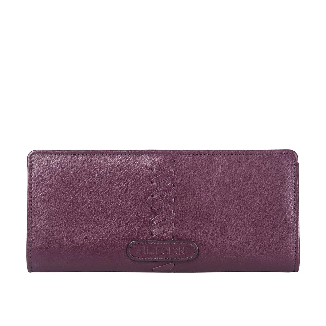 Sebbie W4 Purple Leather Bi-Fold Wallet - Image 2