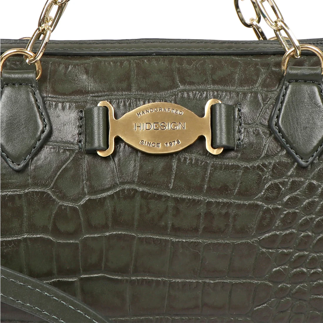Selena 04 Green Leather Crossbody - Image 5
