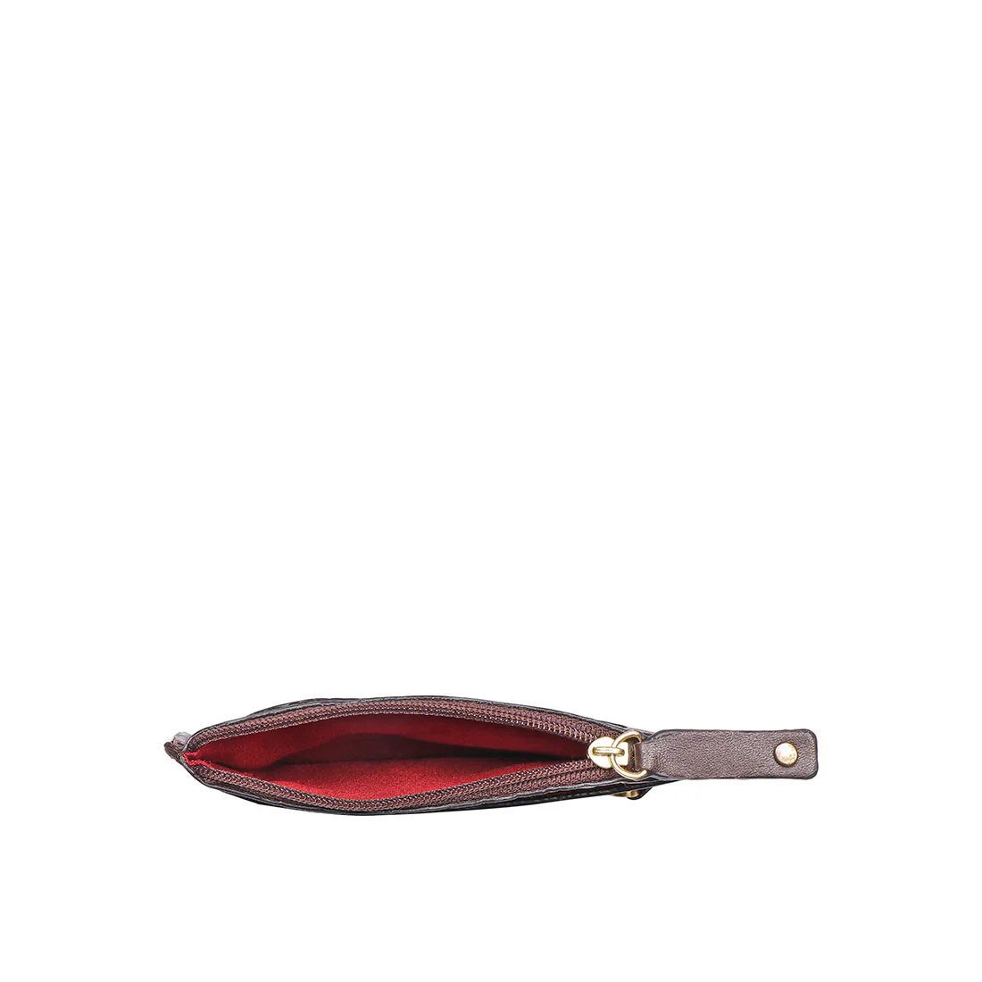 Selena W2 Brown Leather Card Holder - Image 6