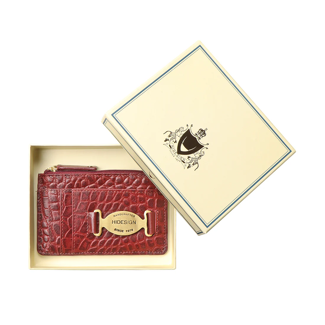 Selena W2 Red Leather Card Holder - Image 7