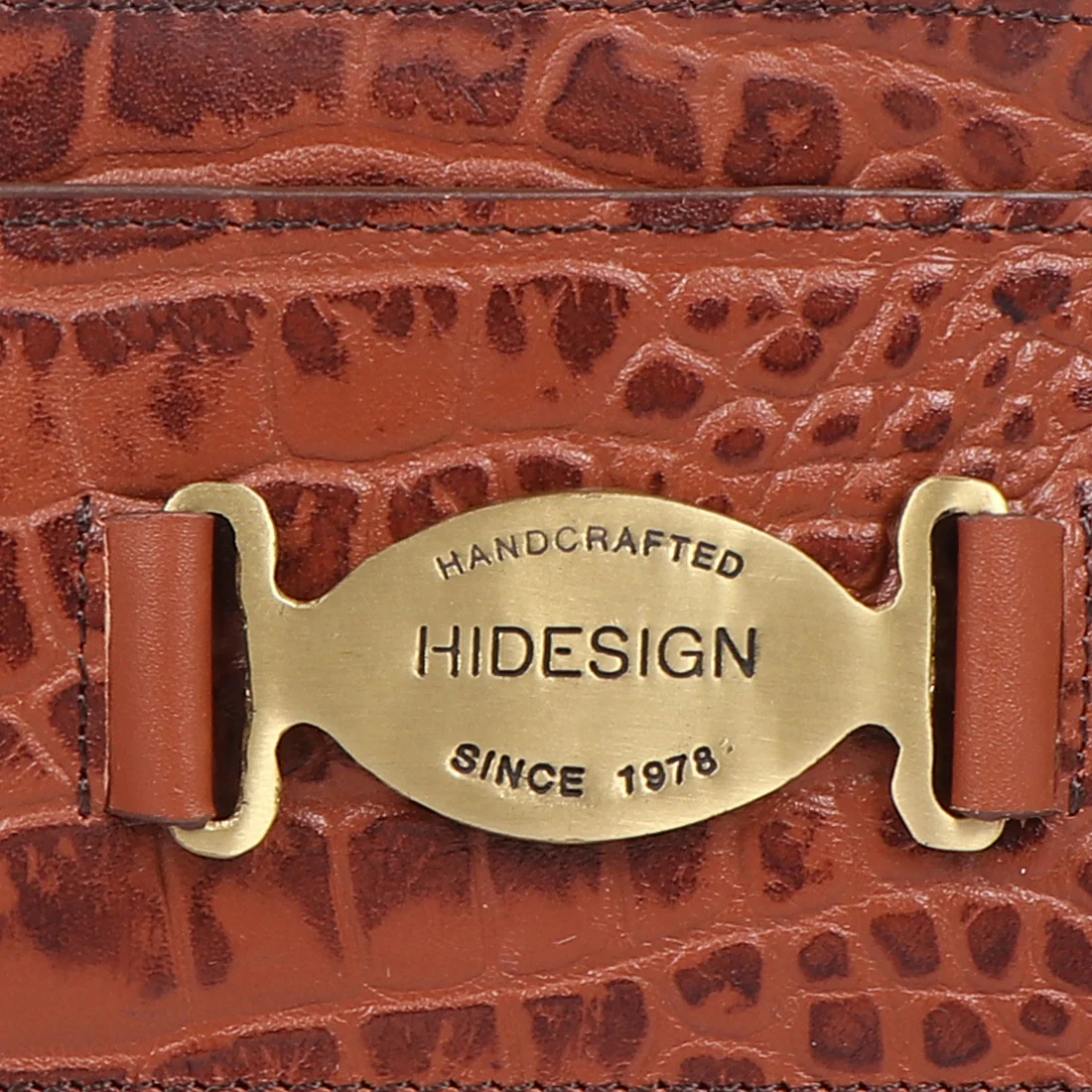 Selena W2 Tan Leather Card Holder - Image 5