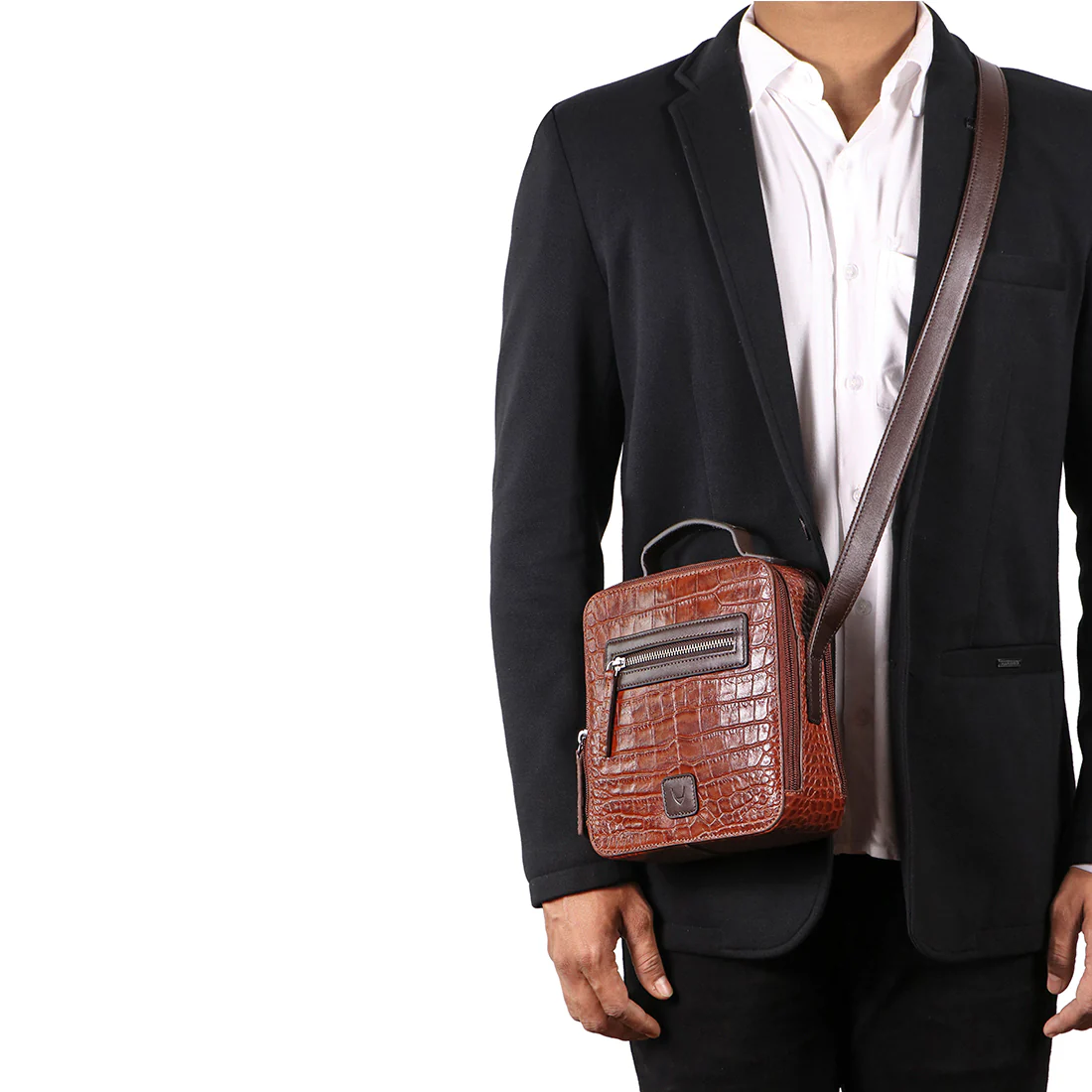 Serrano 01 Tan Leather Crossbody - Image 2