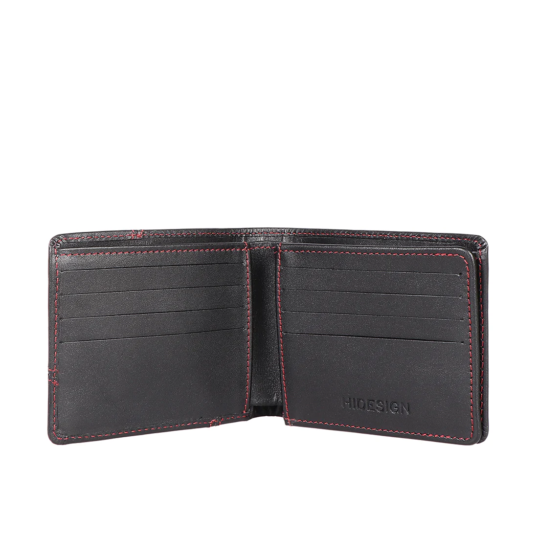 Serrano W2 Black Leather Bi-Fold Wallet - Image 2