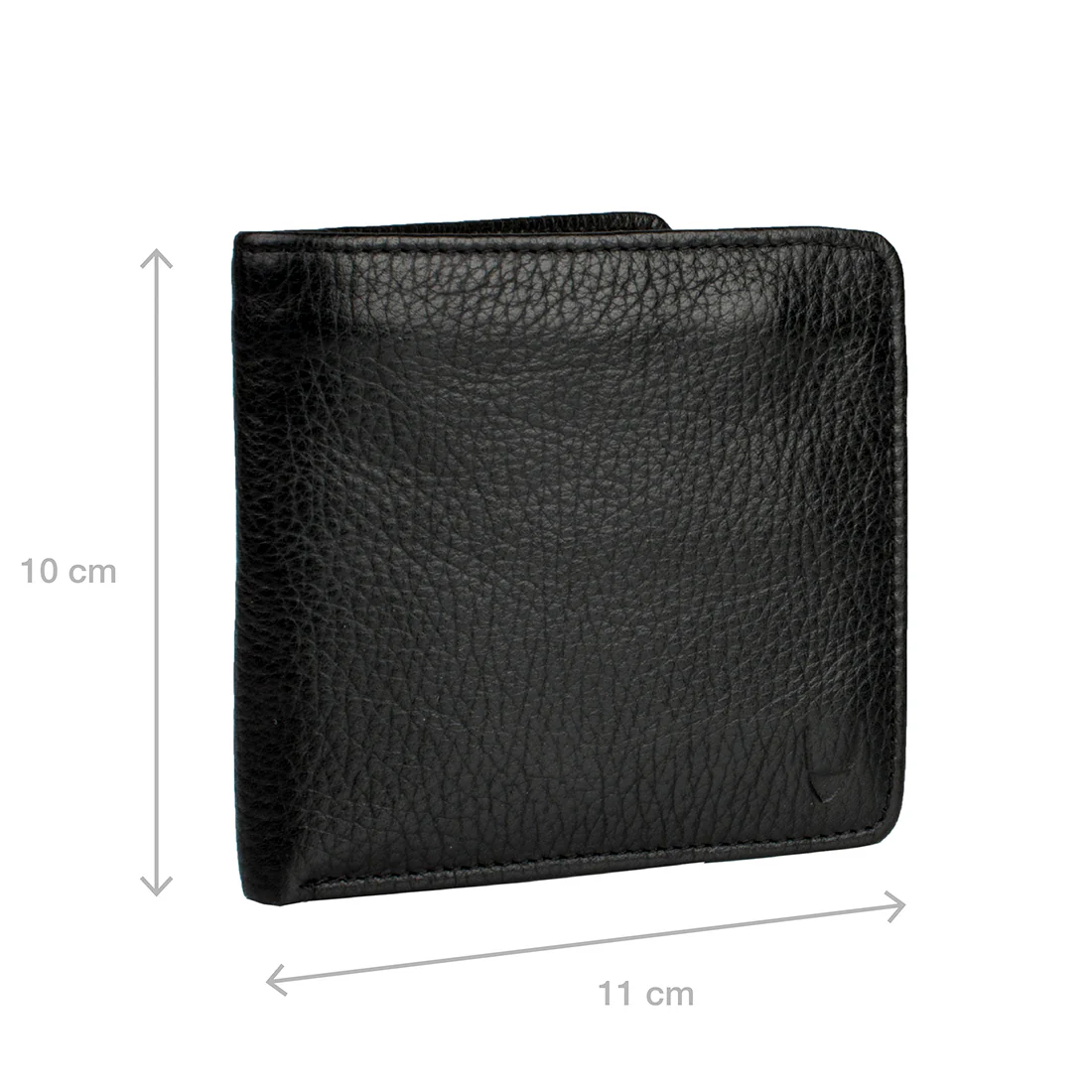 Shiraz Black Leather Bi-Fold Wallet - Image 4