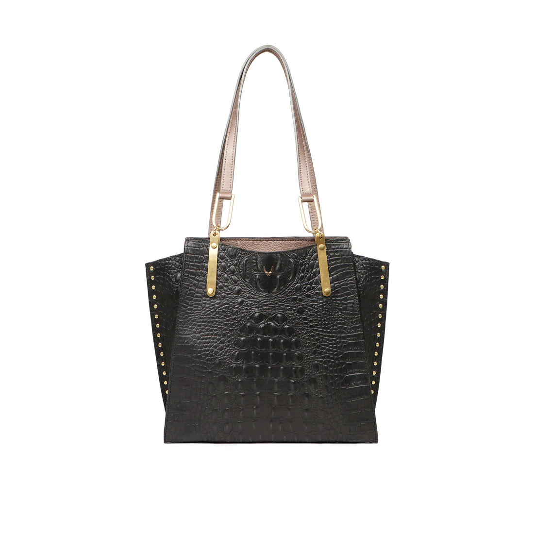 Speak Easy 01 Black Leather Shoulder Bag
