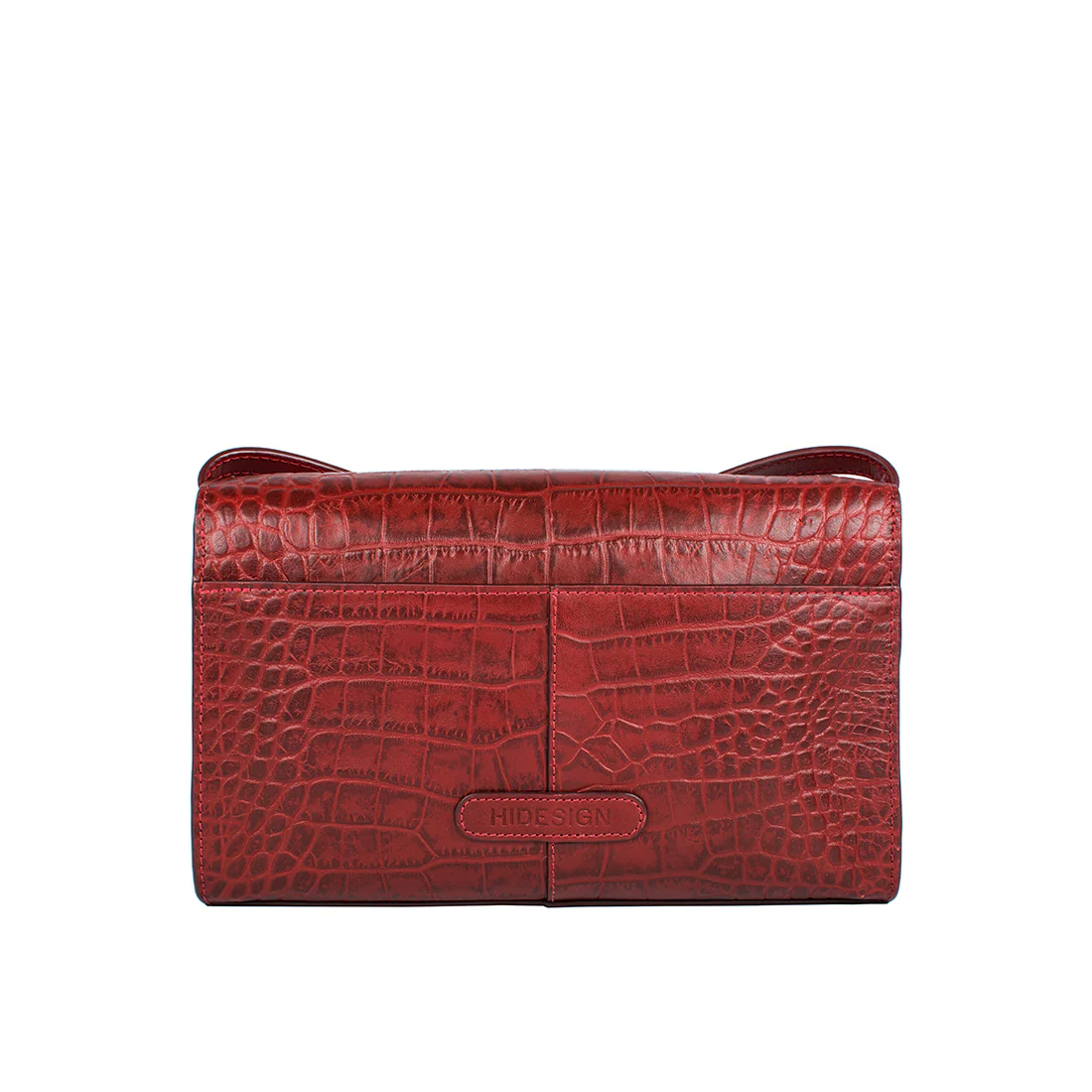 Stampa 02 Red Leather Sling Bag - Image 3