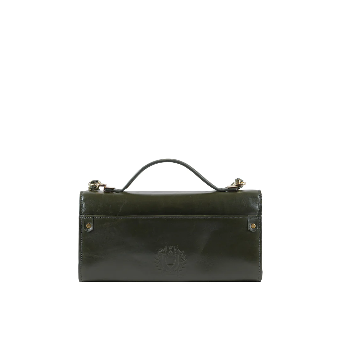 Sterling 02 Green Leather Shoulder Bag - Image 5