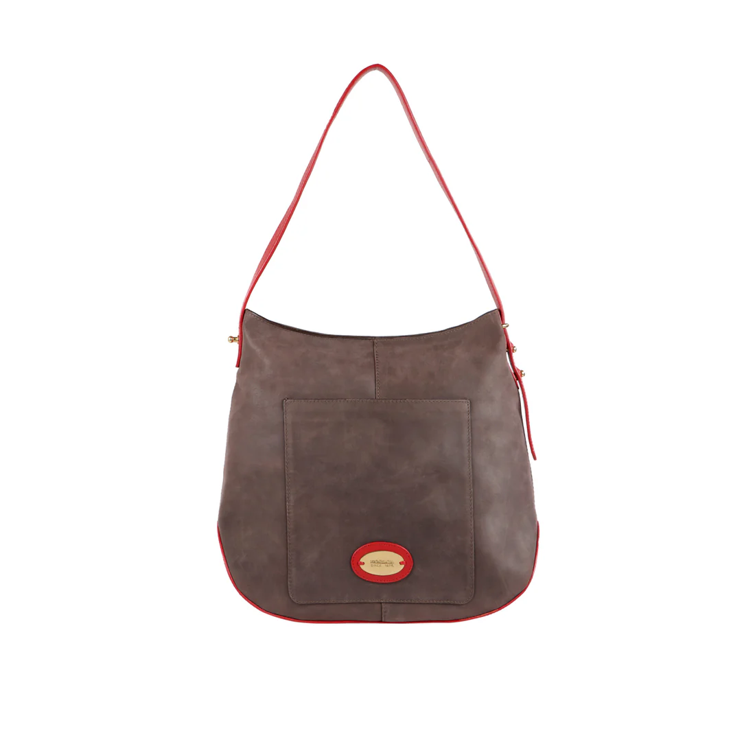 Stracciatella 02 Brown Leather Tote Bag