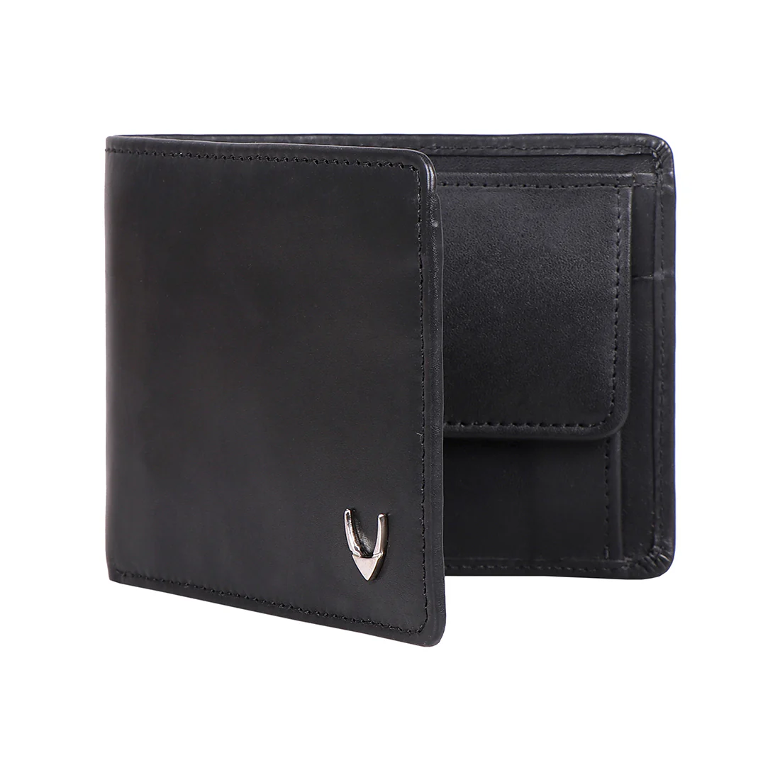 Sudan Sb Black Leather Bi-Fold Wallet - Image 3