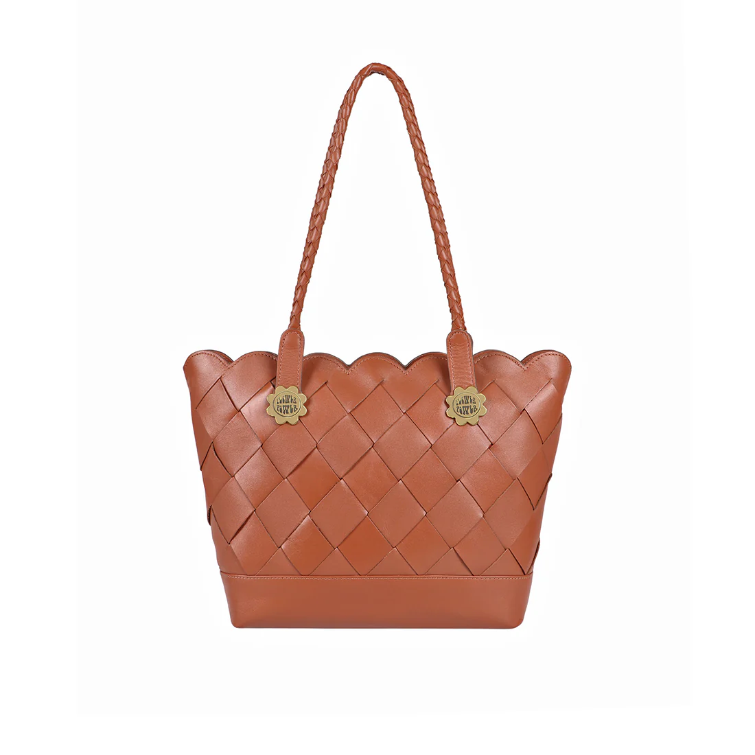 Summer 01 Tan Leather Tote Bag - Image 2