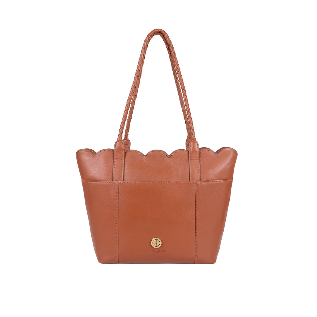 Summer 01 Tan Leather Tote Bag - Image 5