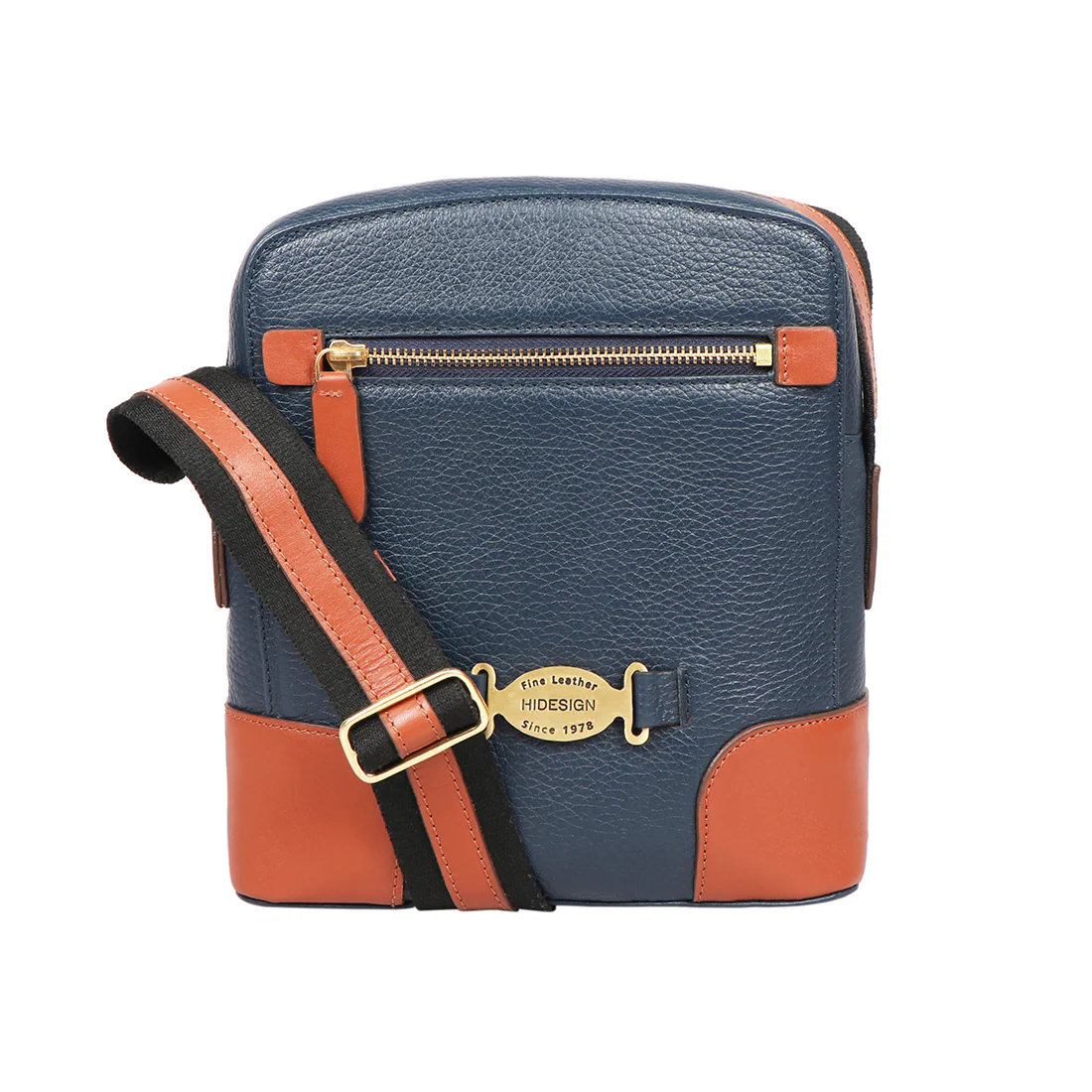 Sunnyvale Blue Leather Crossbody - Image 2