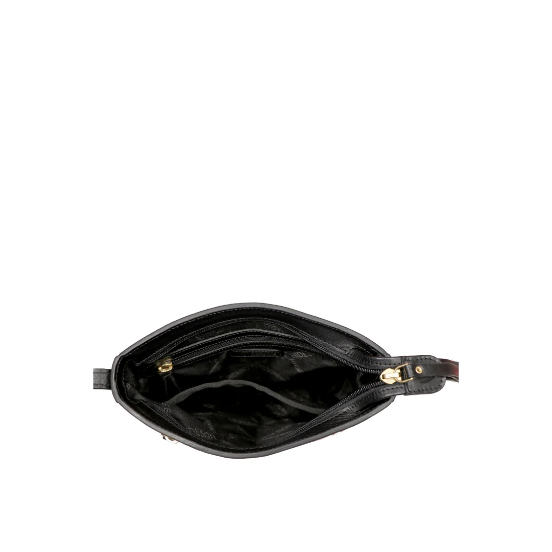 Surfer 02 Brown Leather Sling Bag - Image 4