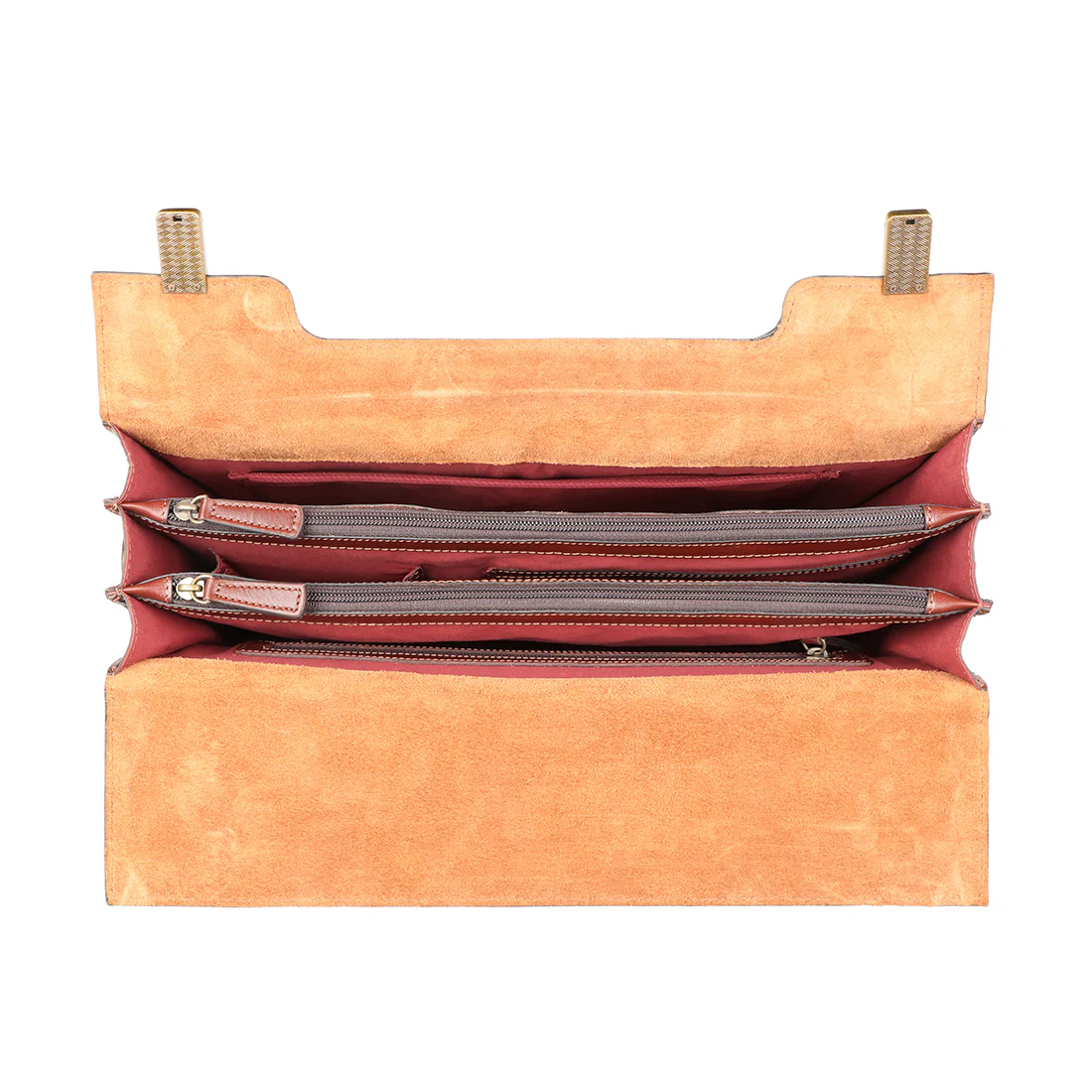 Sustain - 03 Tan Leather  Briefcase - Image 6