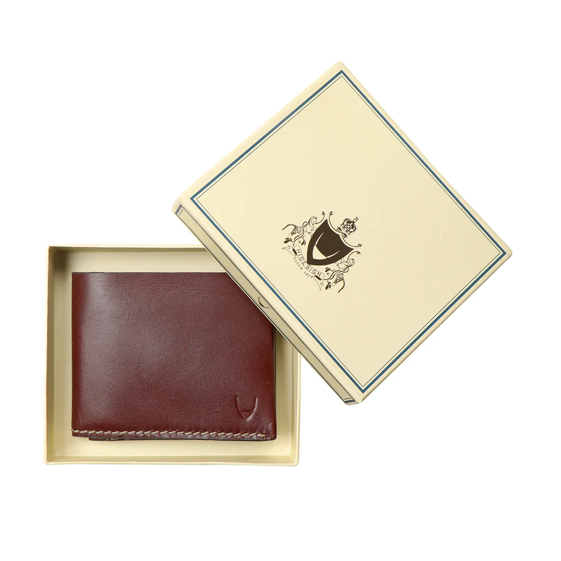 Sustain - W3 Brown Leather Trifold Wallet - Image 9