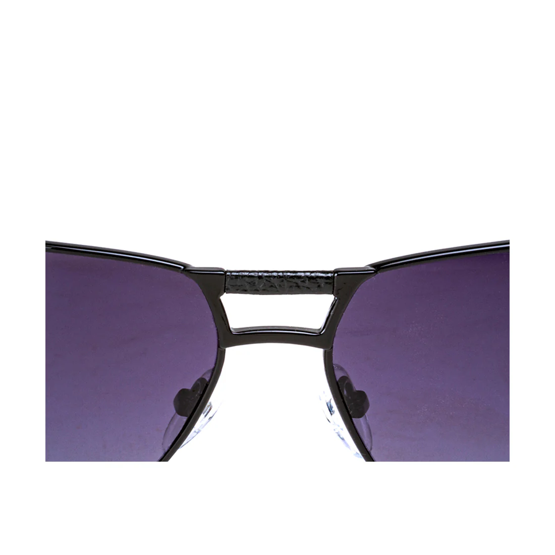 Tanzania Unisex Black Aviator Sunglasses - Image 7