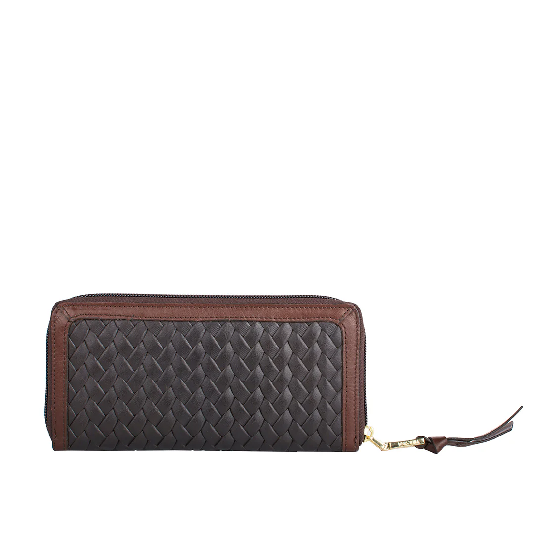 Tanzanite W1 Brown Leather Zip Around Wallet - Image 3