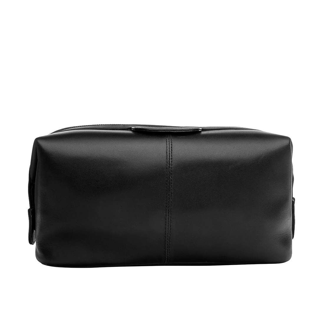 Tashi Black Leather Wash Bag - Image 3