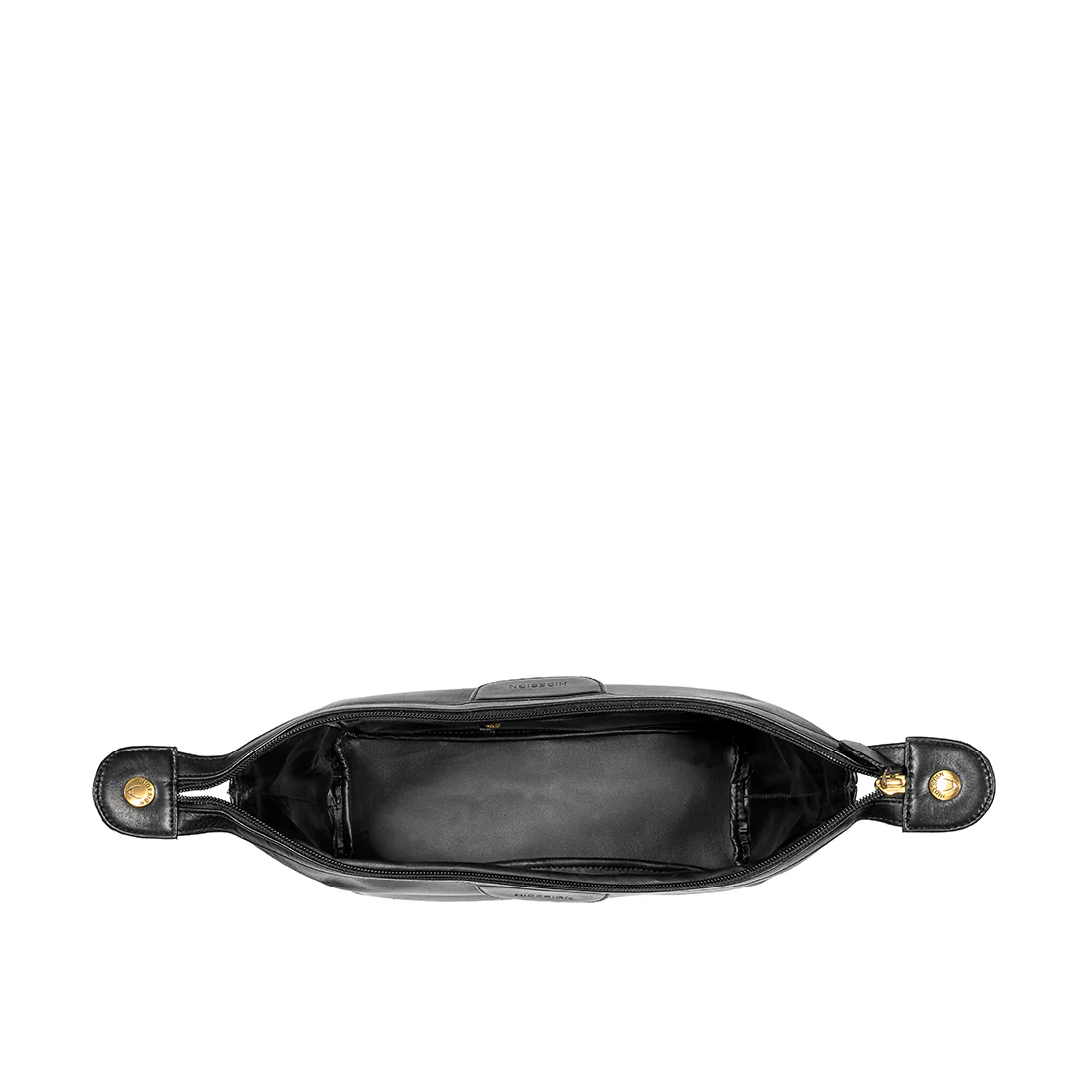 Tashi Black Leather Wash Bag - Image 4