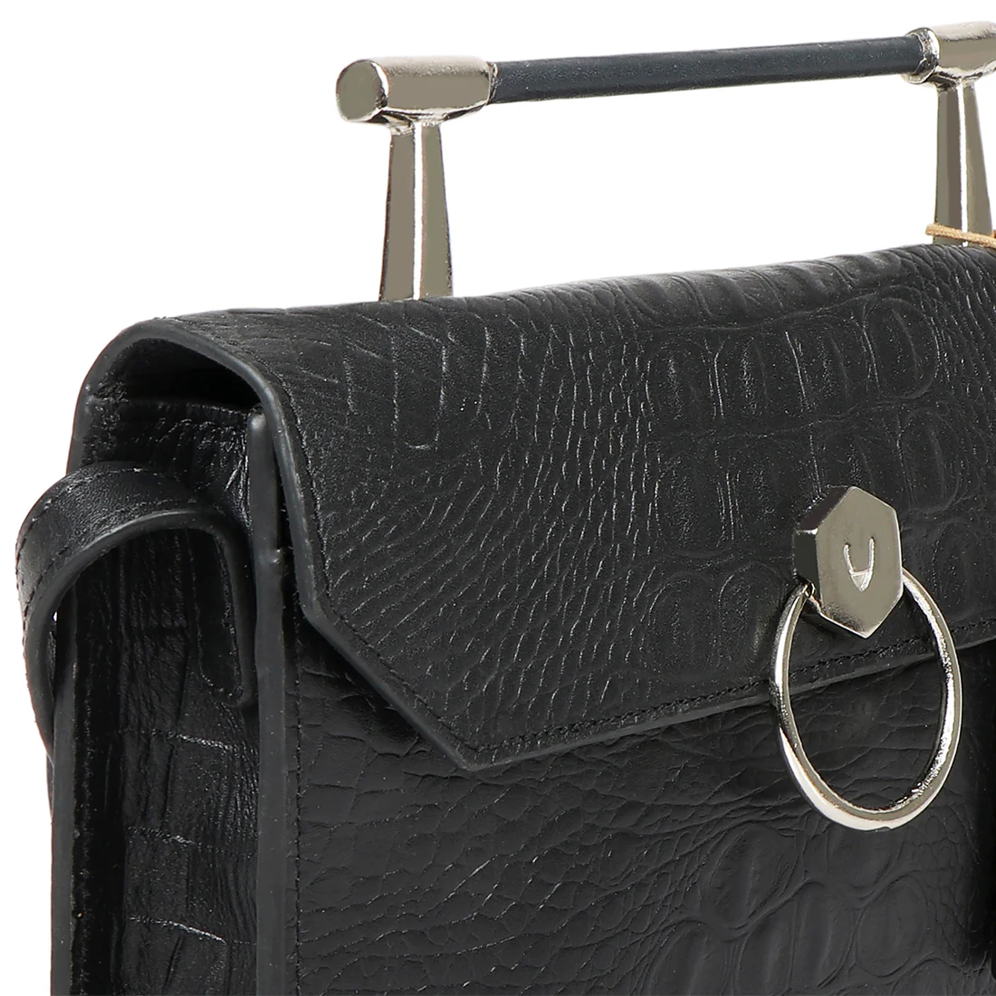 Tequila 03 Black Leather Crossbody - Image 5